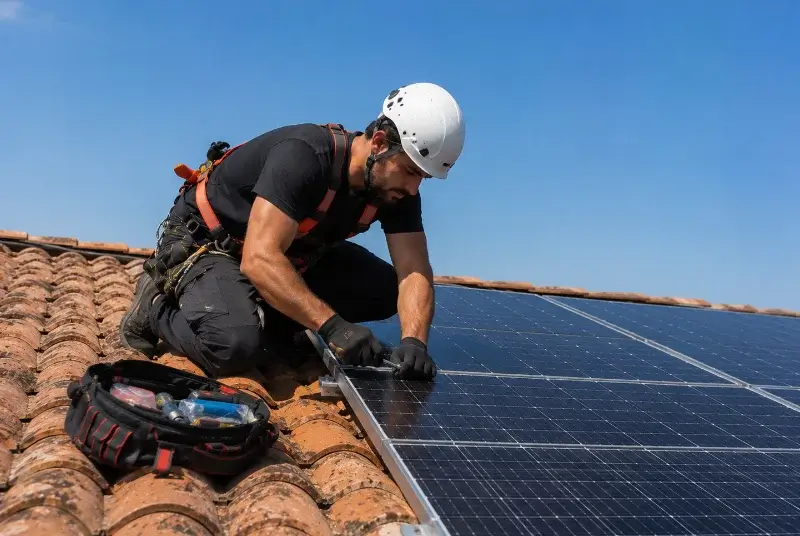 Maintenance et monitoring de panneaux solaires à Saint-Étienne-de-Baïgorry